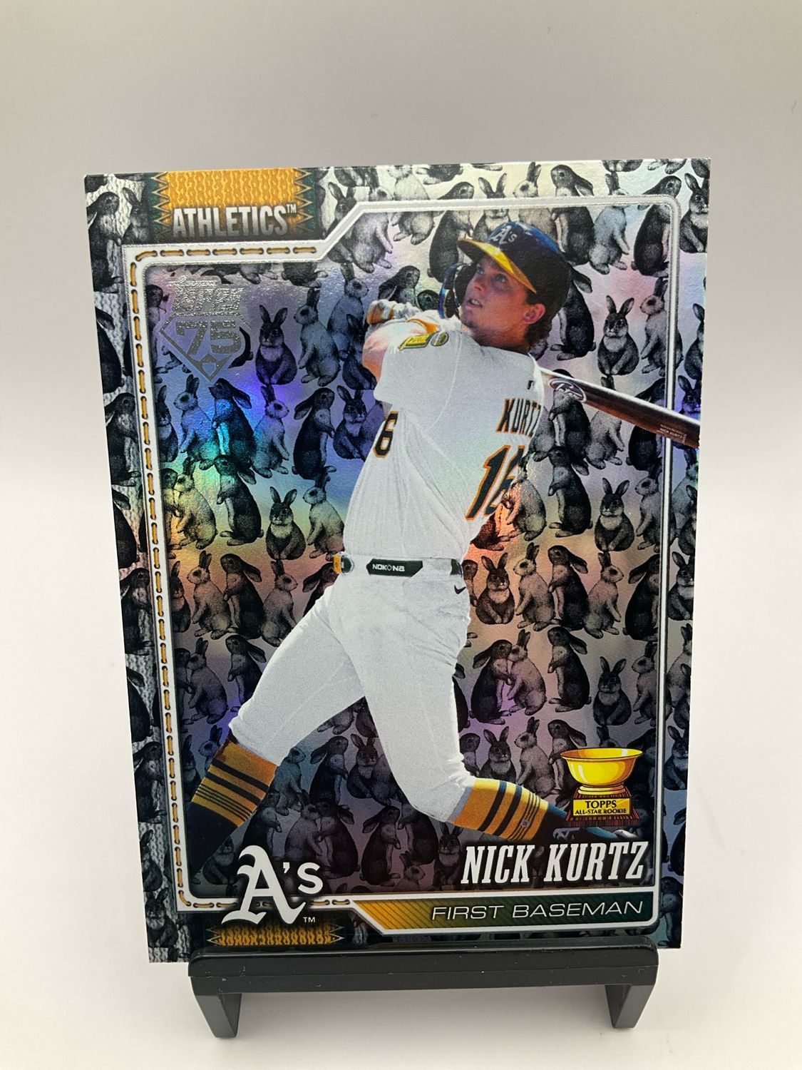2026 Topps Series 1 Nick Kurtz Holiday Easter Rabbit Foil