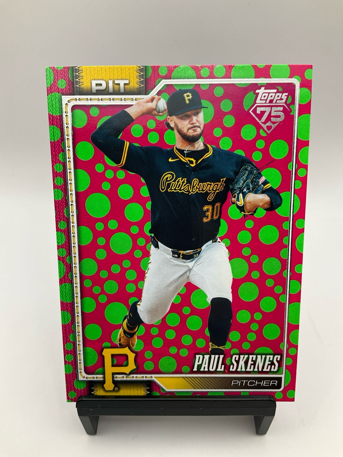 2026 TOPPS SERIES 1 PAUL SKENES GREEN POLKA DOT NO. 100