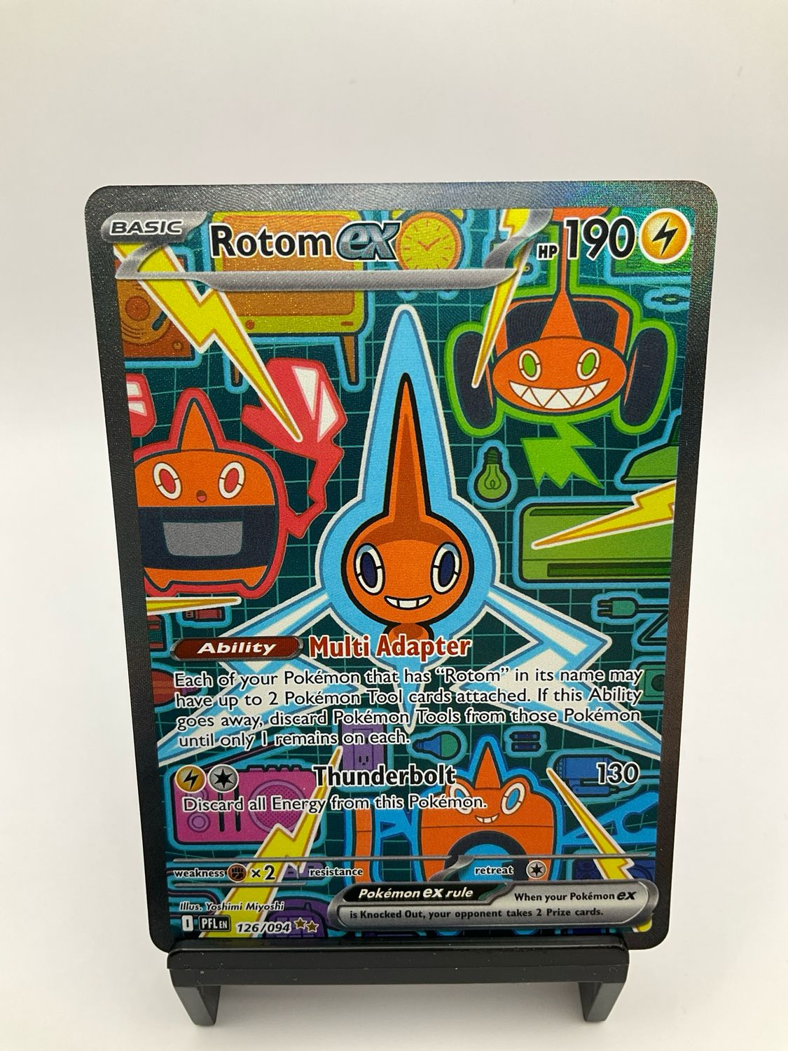 2025 POKEMON ROTOM EX 126/094