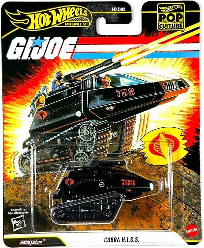 HOT WHEELS G.I. JOE COBRA H.I.S.S.