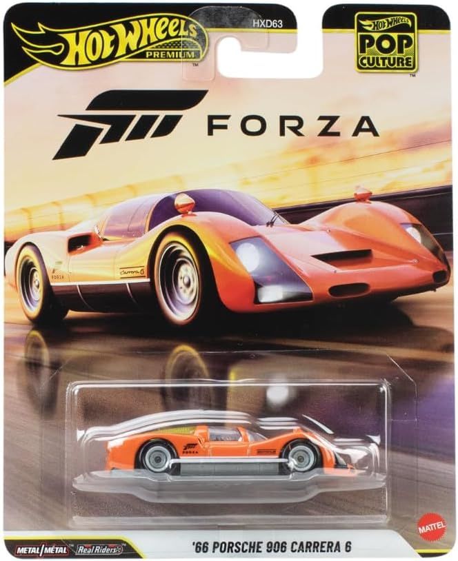 HOT WHEELS FORZA 66' PORSCHE 906 CARRERA 6