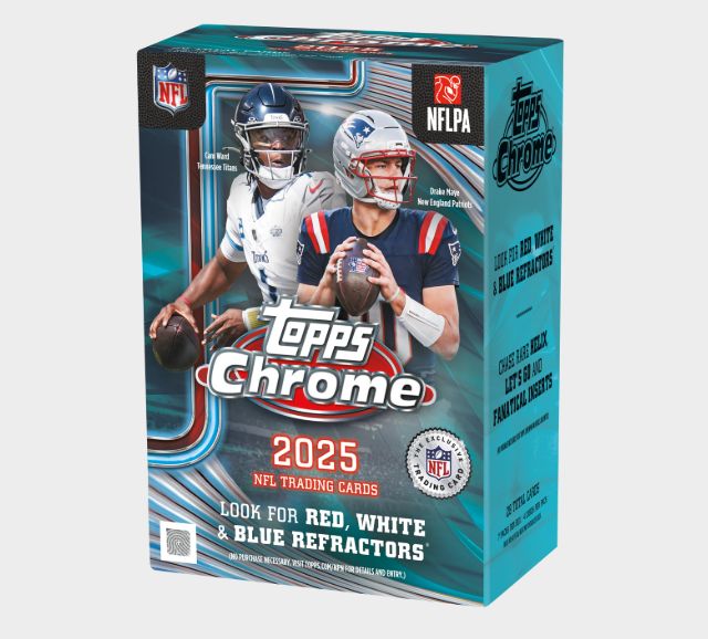 2025 TOPPS CHROME NFL BLASTER
