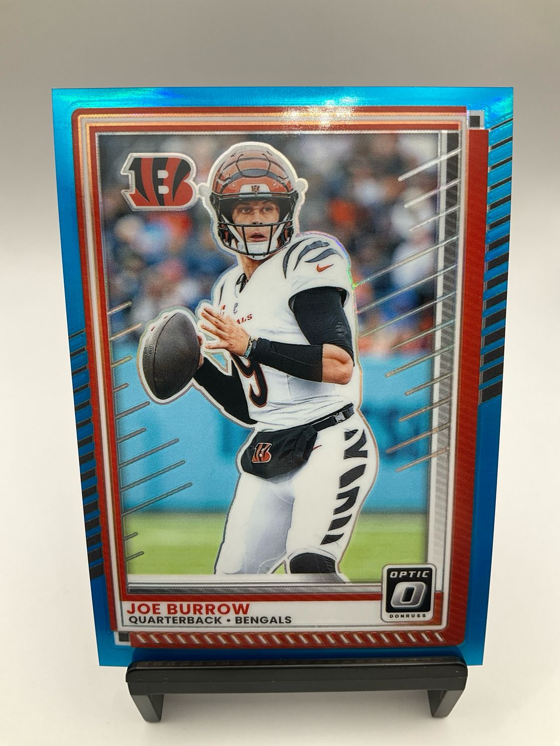 2025 OPTIC JOE BURROW LIGHT BLUE /399 NO. 1