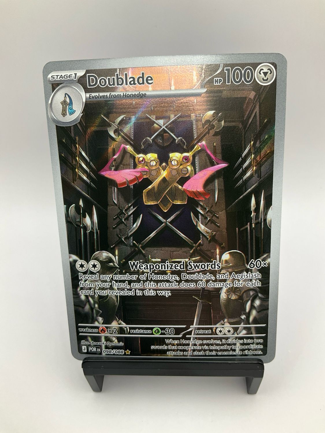 2026 POKEMON DOUBLADE ART RARE 98/88