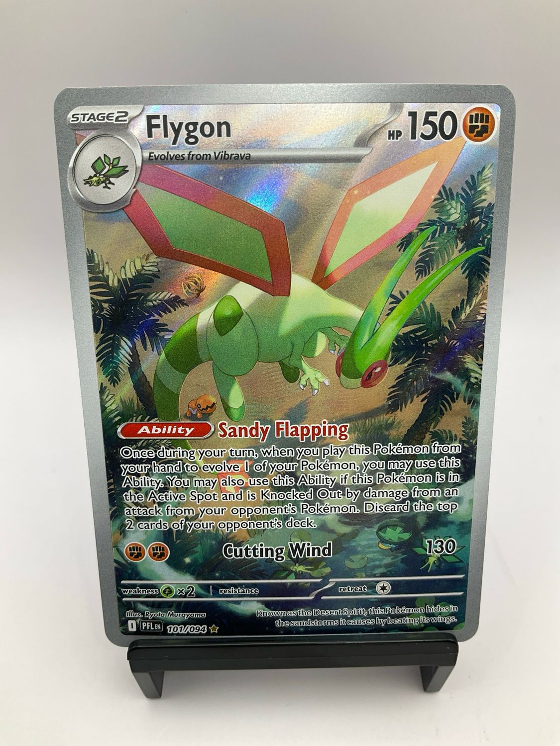 2025 POKEMON FLYGON ART RARE 101/94