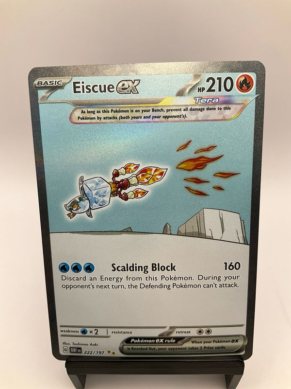 2023 POKEMON EISCUE EX SIR 222/197