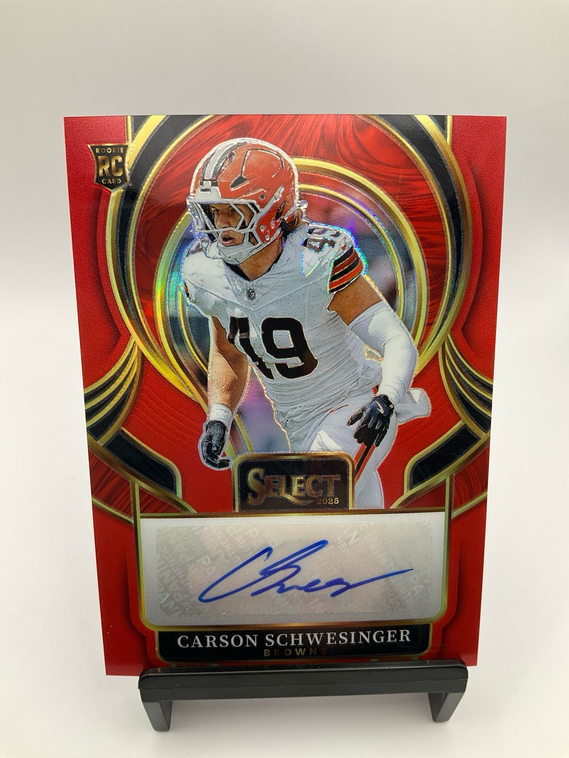 2025 SELECT CARSON SCHWESINGER AUTO RED /75 SIP-CSR