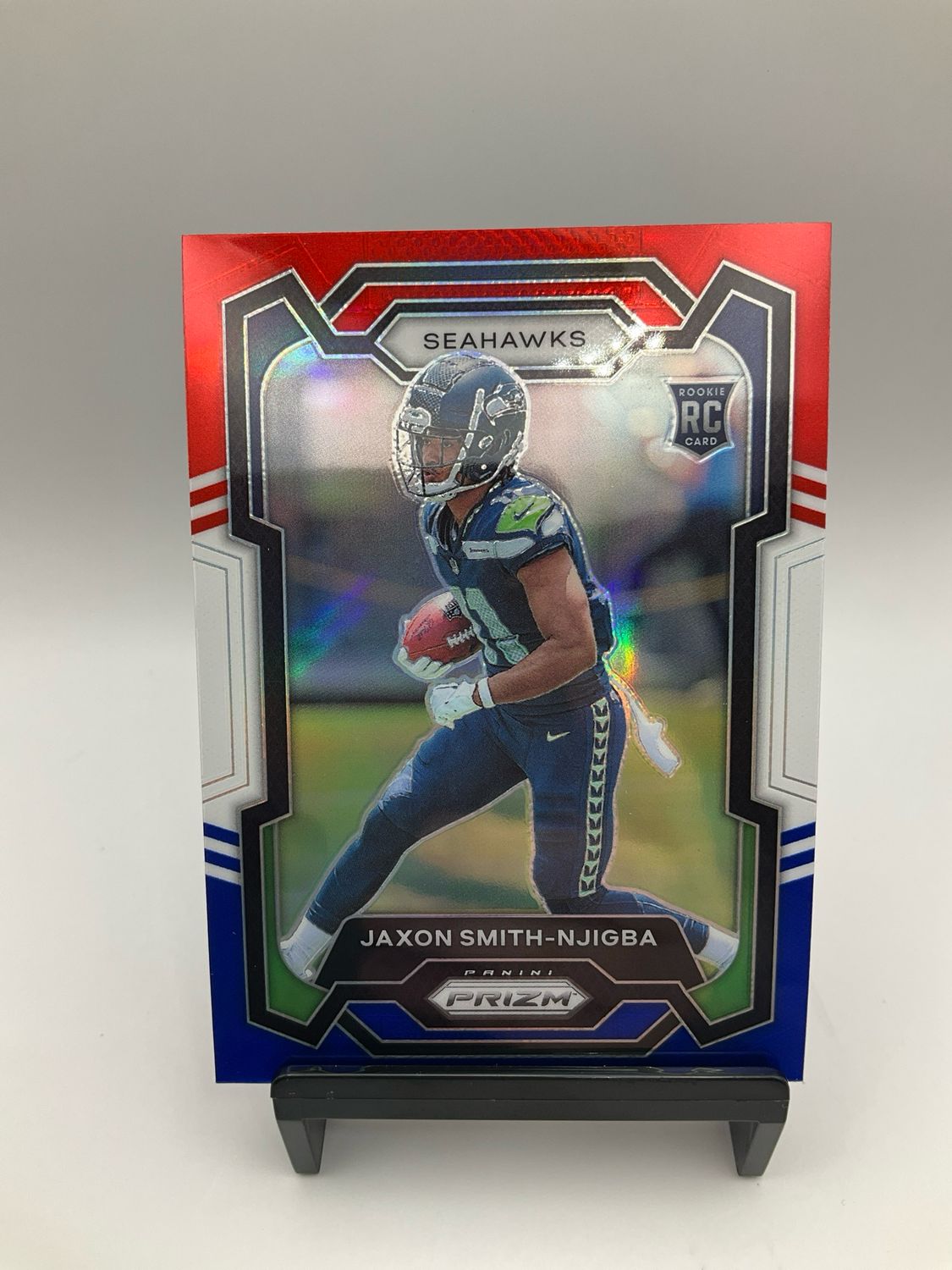 2023 PRIZM JAXON SMITH-NJIGBA RED WHITE &amp; BLUE NO. 390