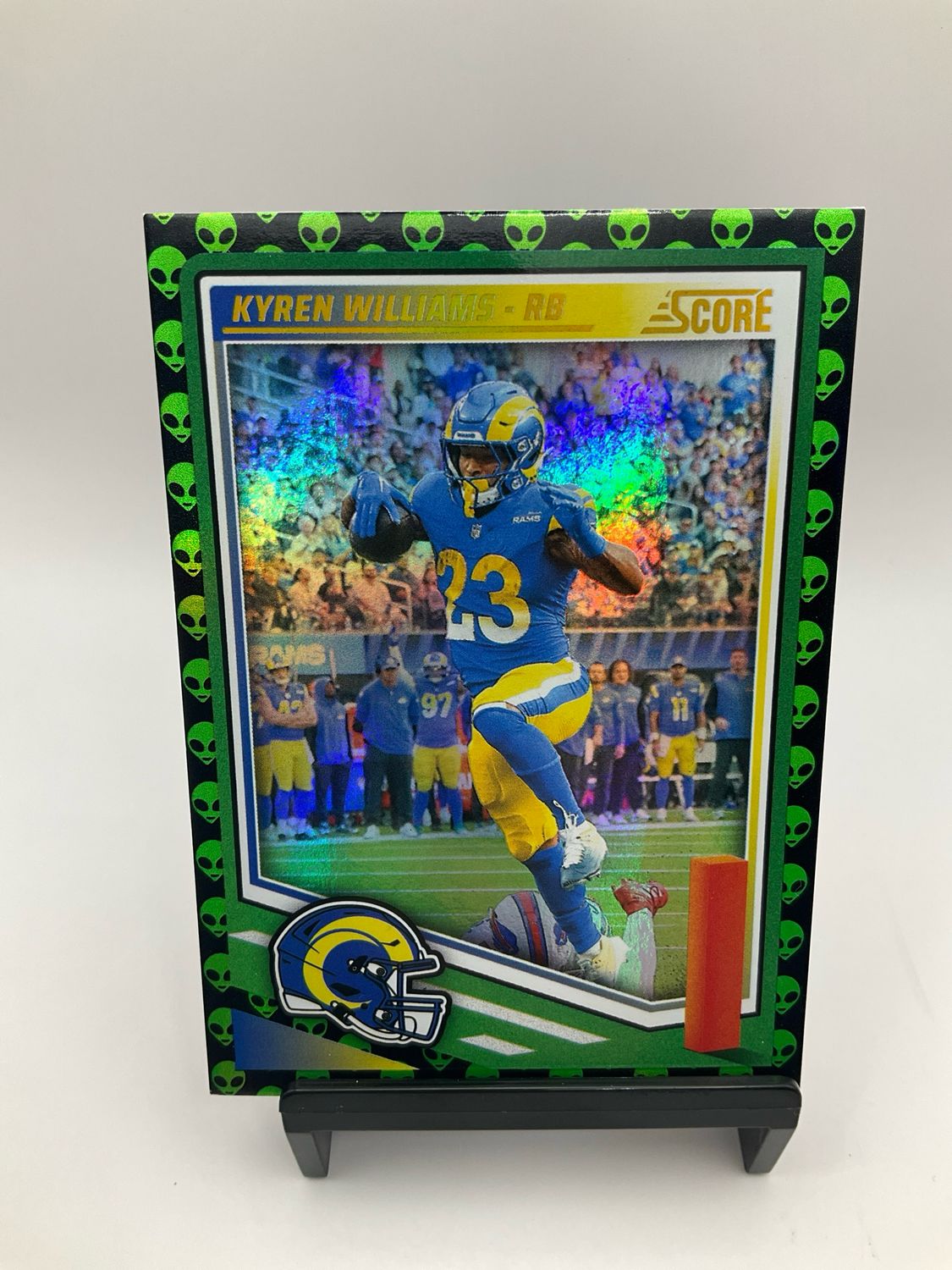 2025 SCORE KYREN WILLIAMS ALIEN SP NO. 55