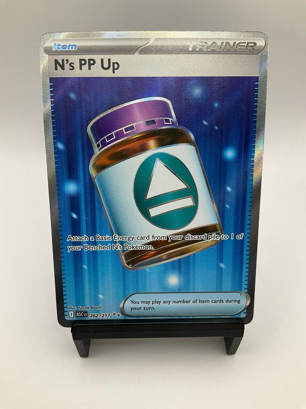 2026 POKEMON N'S PP UP FULL ART 262/217