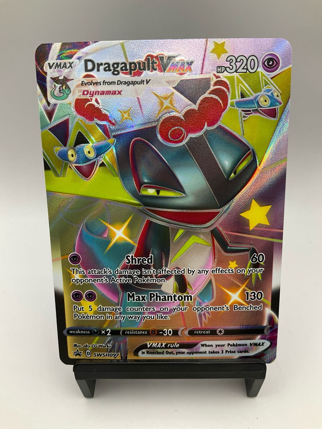 2021 POKEMON DRAGAPULT VMAX SWSH097