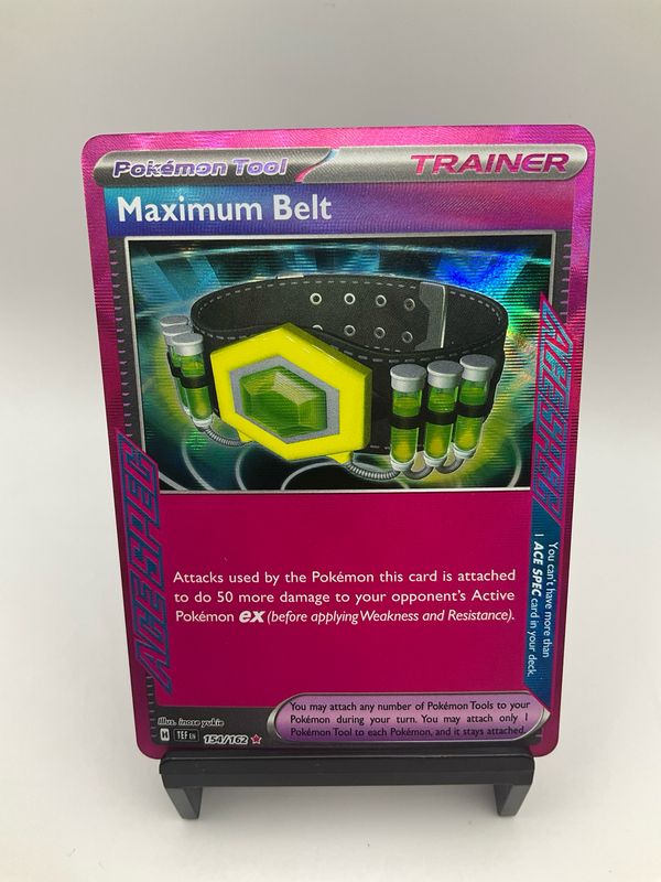 2024 POKEMON MAXIMUM BELT ACESPEC 154/162