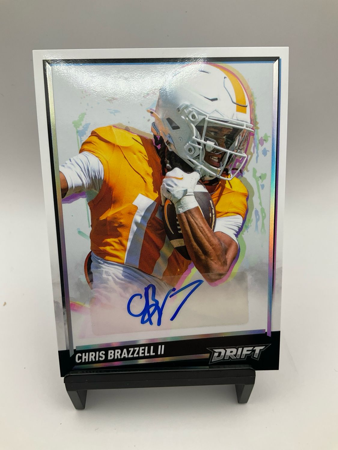2025 PULSE DRIFT FOOTBALL CHRIS BRAZZELL ll AUTO /10