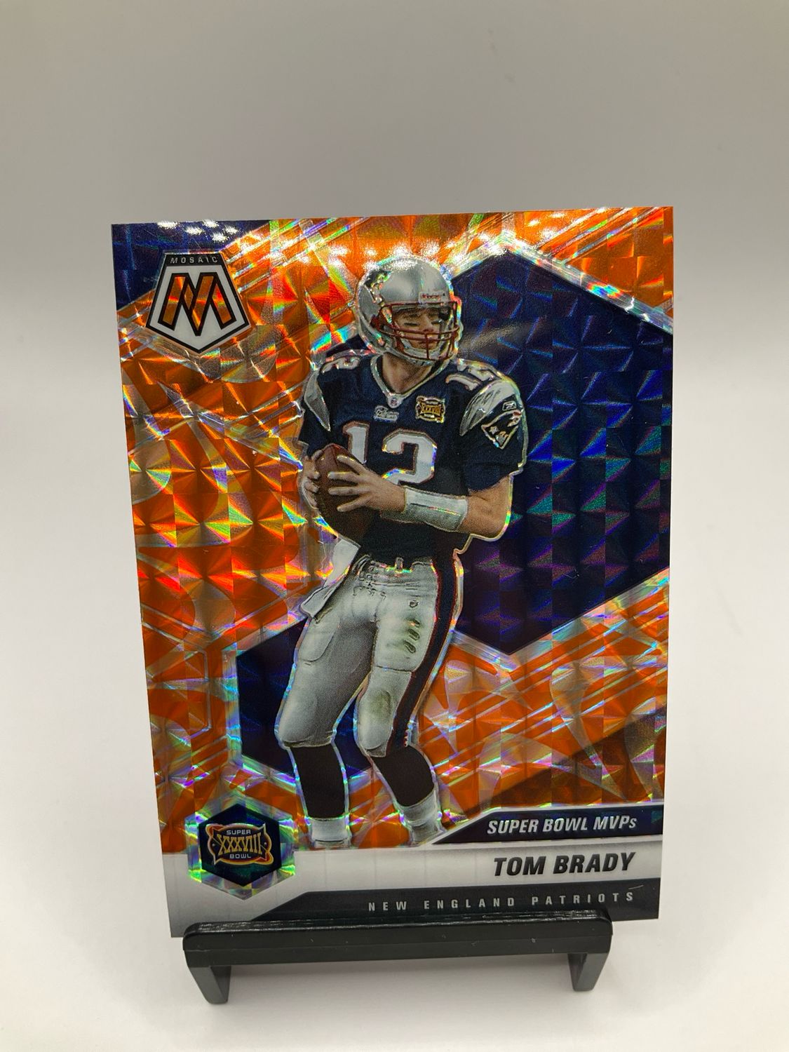 2021 MOSAIC TOM BRADY ORANGE REACTIVE NO. 282