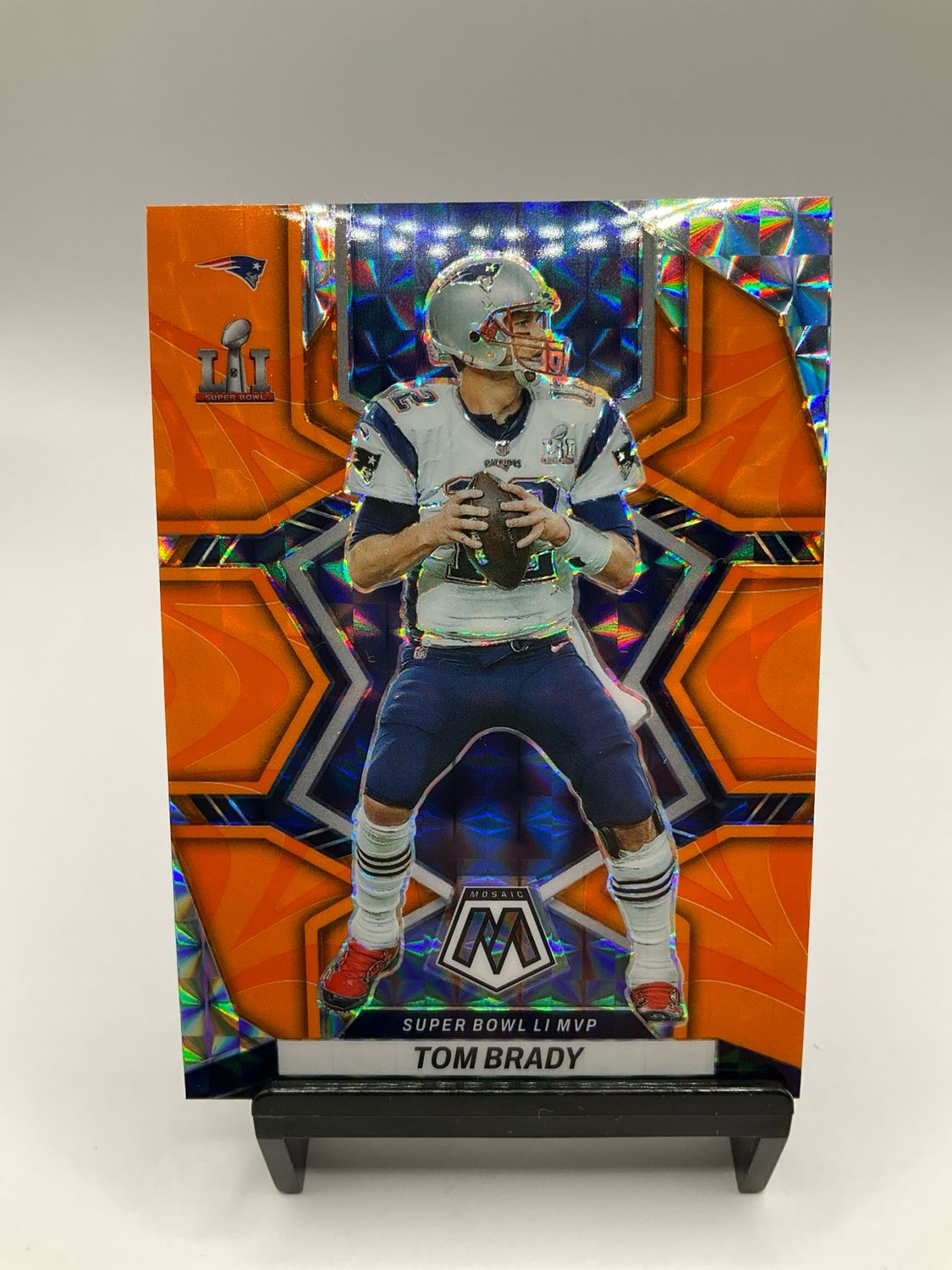2022 MOSAIC TOM BRADY ORANGE REACTIVE NO. 292