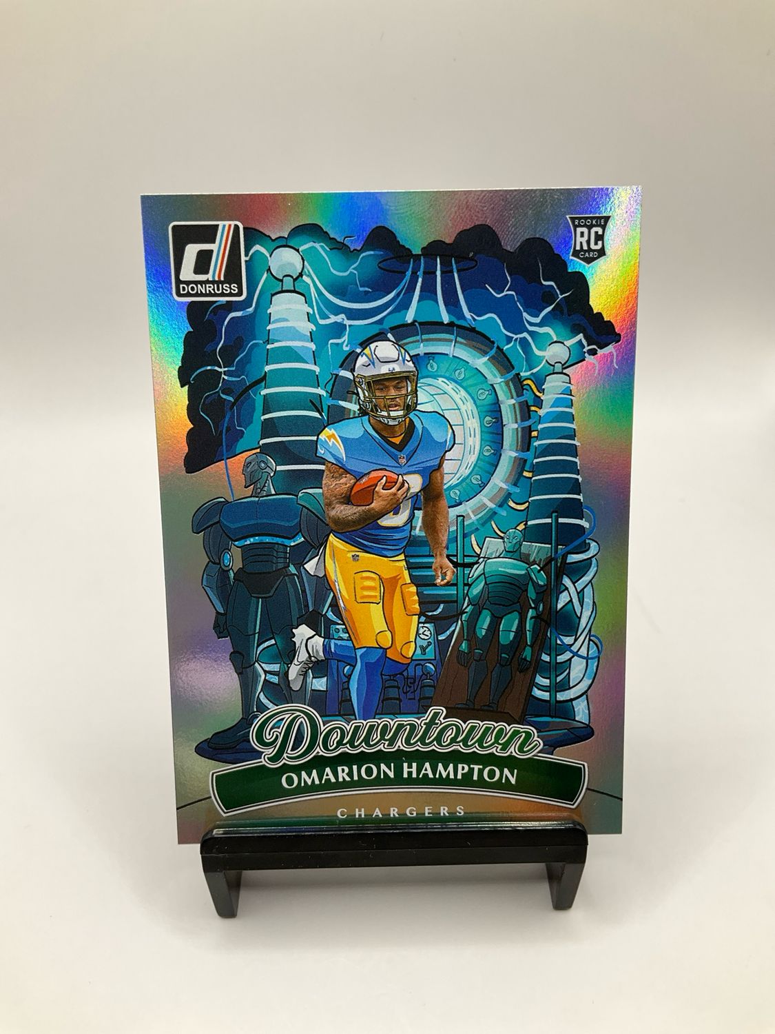 2025 DONRUSS DOWNTOWN OMARION HAMPTON NO.16