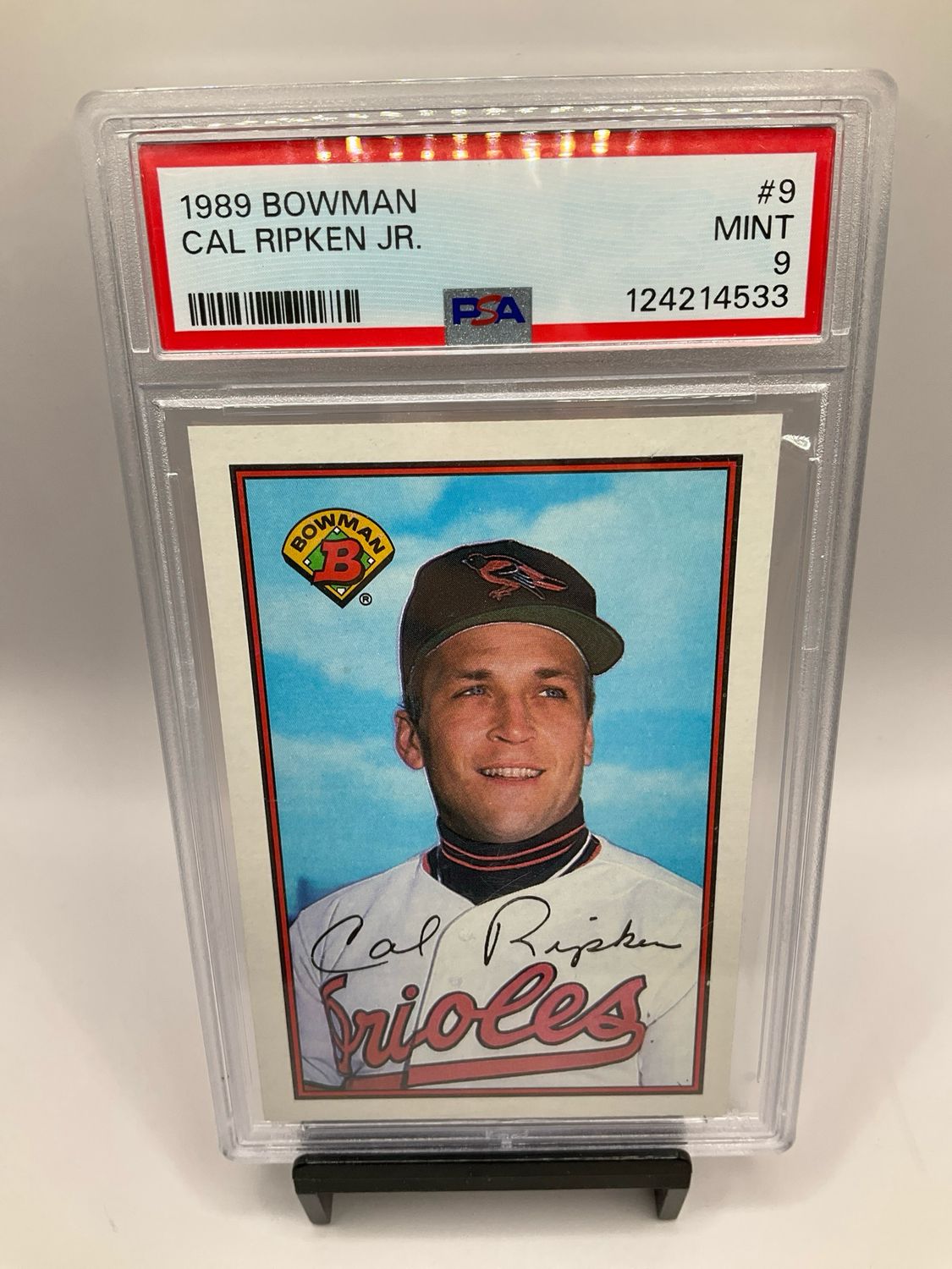 1989 Bowman Cal Ripken Jr. #9 PSA 9