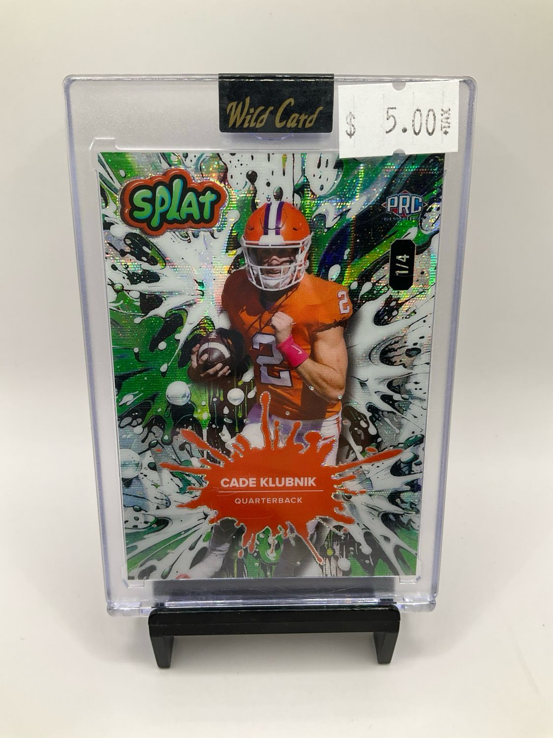 2025 Wild Card Splat Hobby Cade Klubnik 1/4