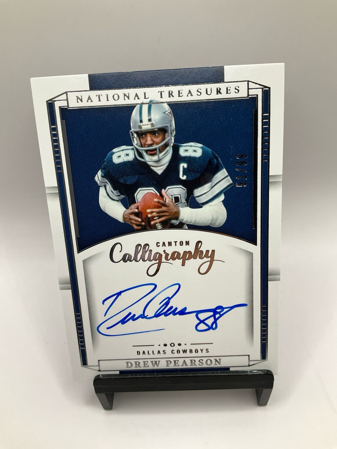 2023 NATIONAL TREASURES DREW PEARSON CANTON CALLIGRAPHY AUTO 51/99