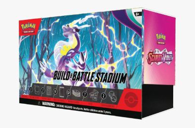 POKEMON SCARLET AND VIOLET BUILD AND BATTLE STADIUM