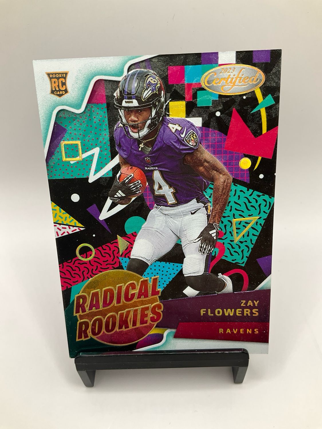 2023 CERTIFIED ZAY FLOWERS RADICAL ROOKIES SP RAD-16