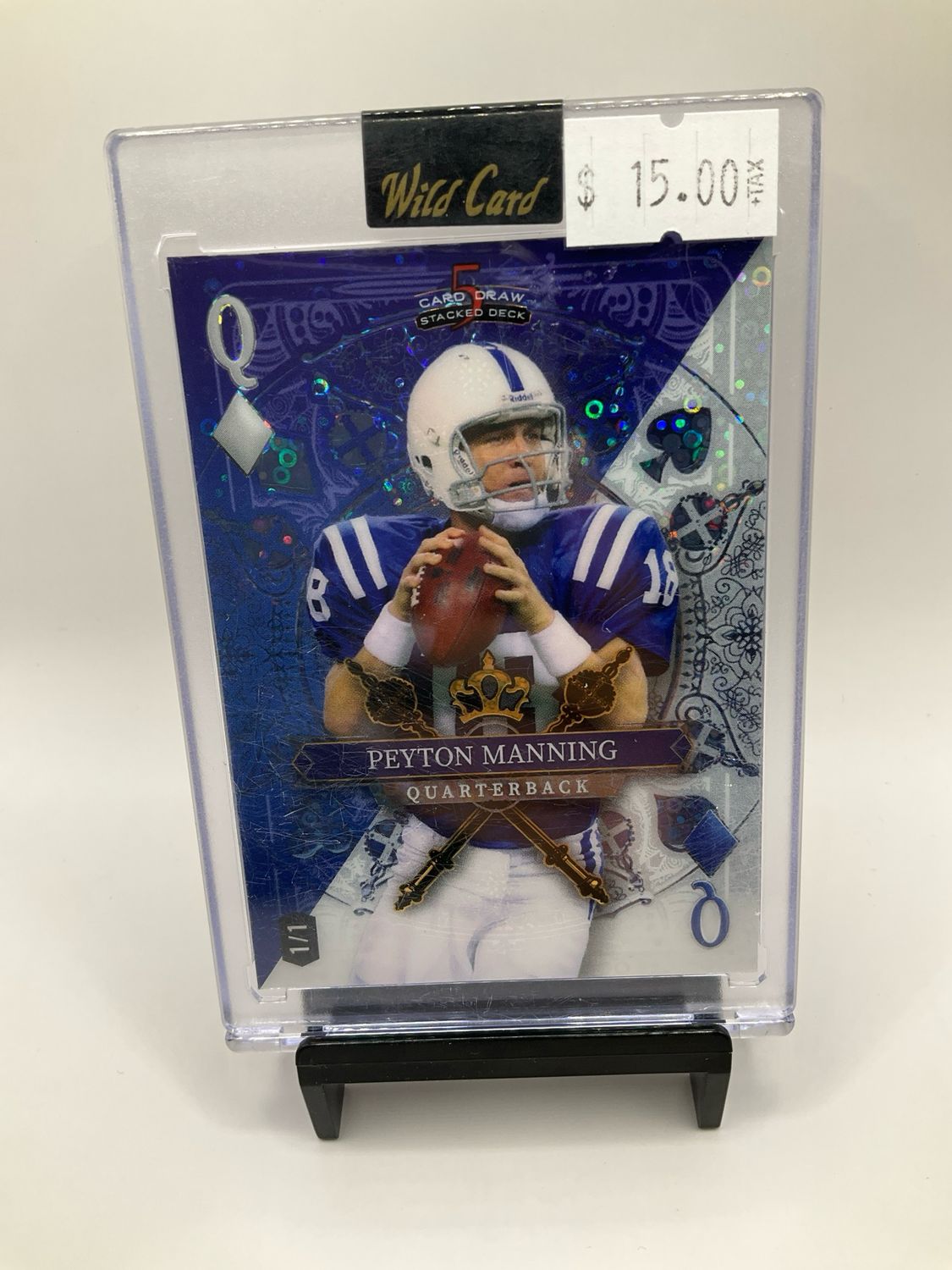 2024 WILD CARD PEYTON MANNING DISCO 1/1 SDJD-PMN