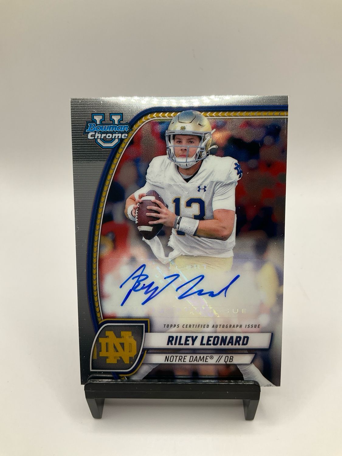 2024 BOWMAN CHROME RILEY LEONARD AUTO PA-RLE