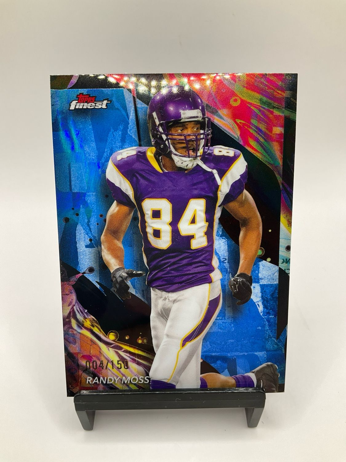 2024 FINEST RANDY MOSS BLUE UNCOMMON /150 NO. 132