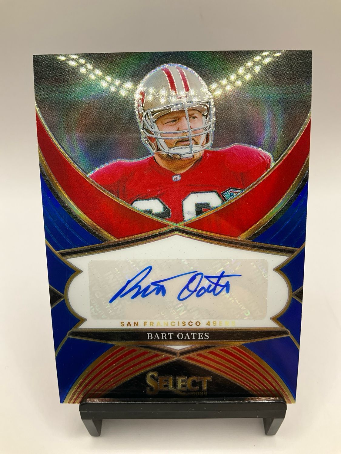 2024 SELECT BART OATES BLUE AUTO /99 SSP-BOS