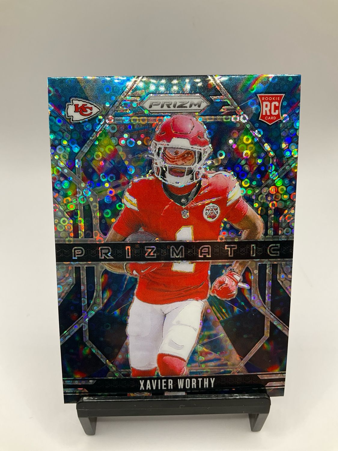 2024 PRIZM XAVIER WORTHY PRIZMATIC NO-HUDDLE NO.14