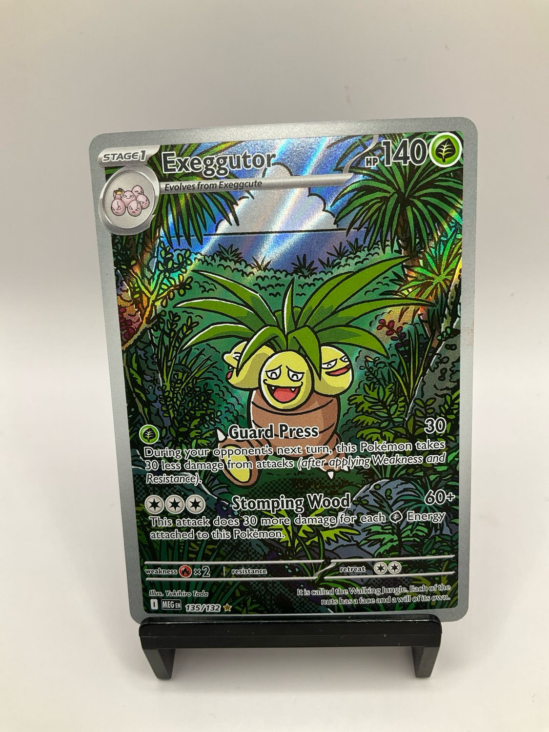 2025 POKEMON EXEGGUTOR ART RARE 135/132