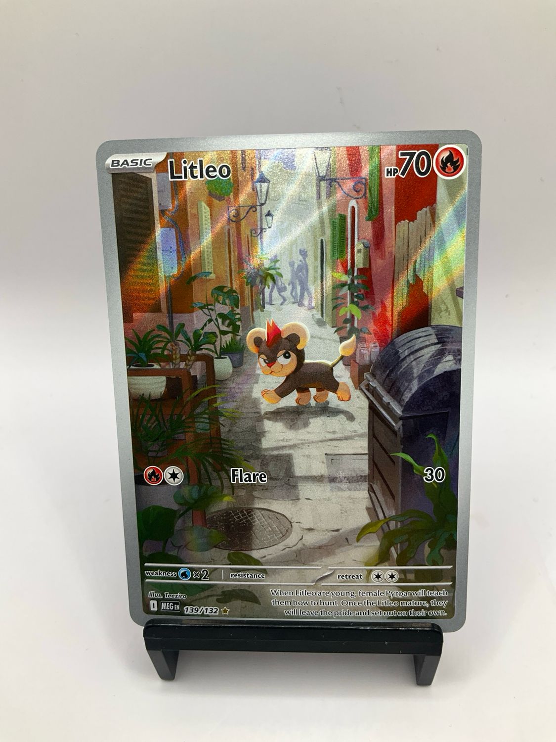 2025 POKEMON LITLEO ART RARE 139/132