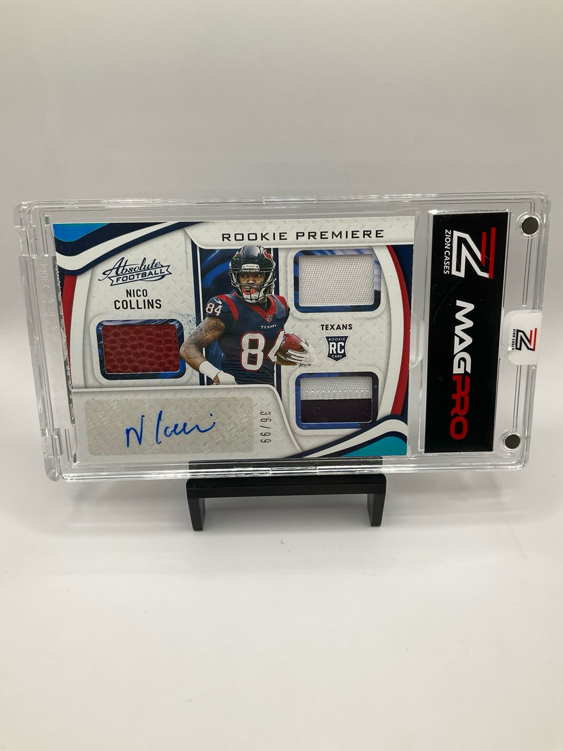 2021 ABSOLUTE FOOTBALL NICO COLLINS ROOKIE PREMIERE RPA /99 NO. 227