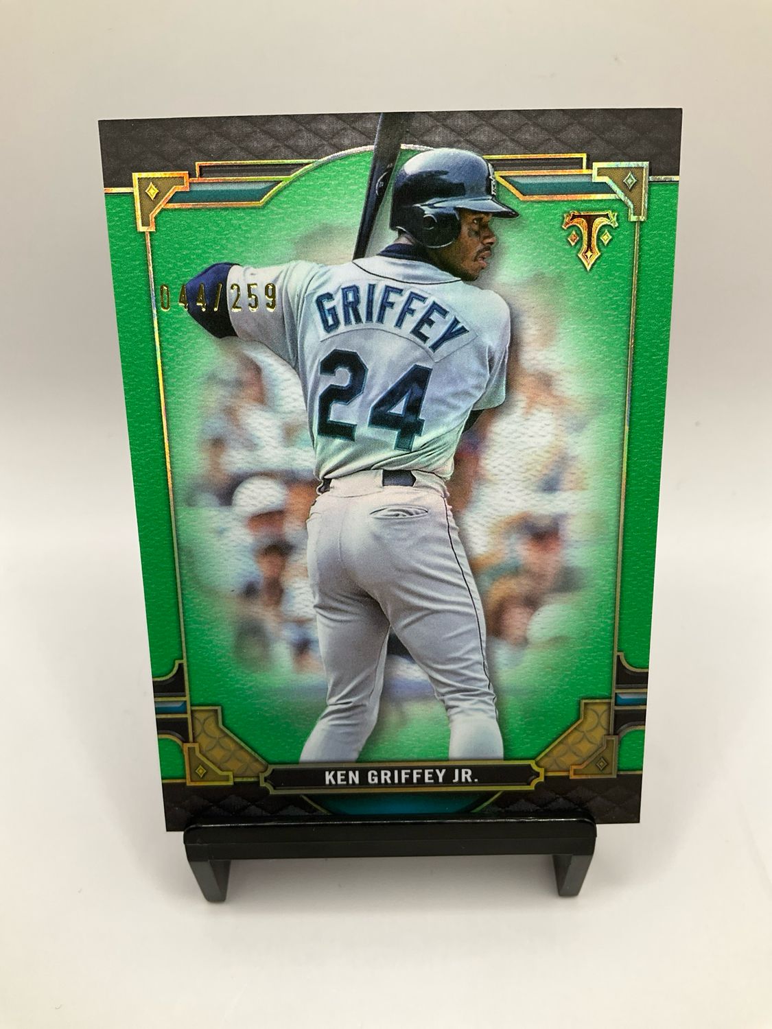 2022 TRIPLE THREADS KEN GRIFFEY JR. GREEN /259 NO. 72