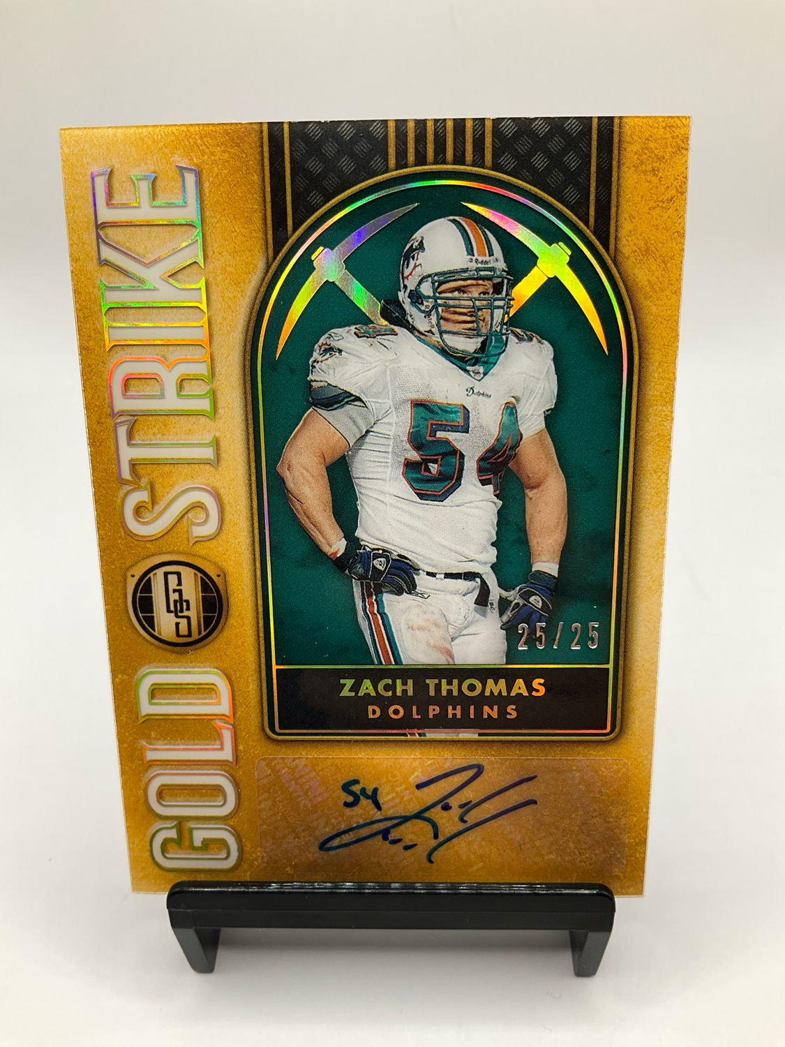 2023 GOLD STANDARD ZACH THOMAS GOLD STRIKE AUTO /25 NO. GS-ZT