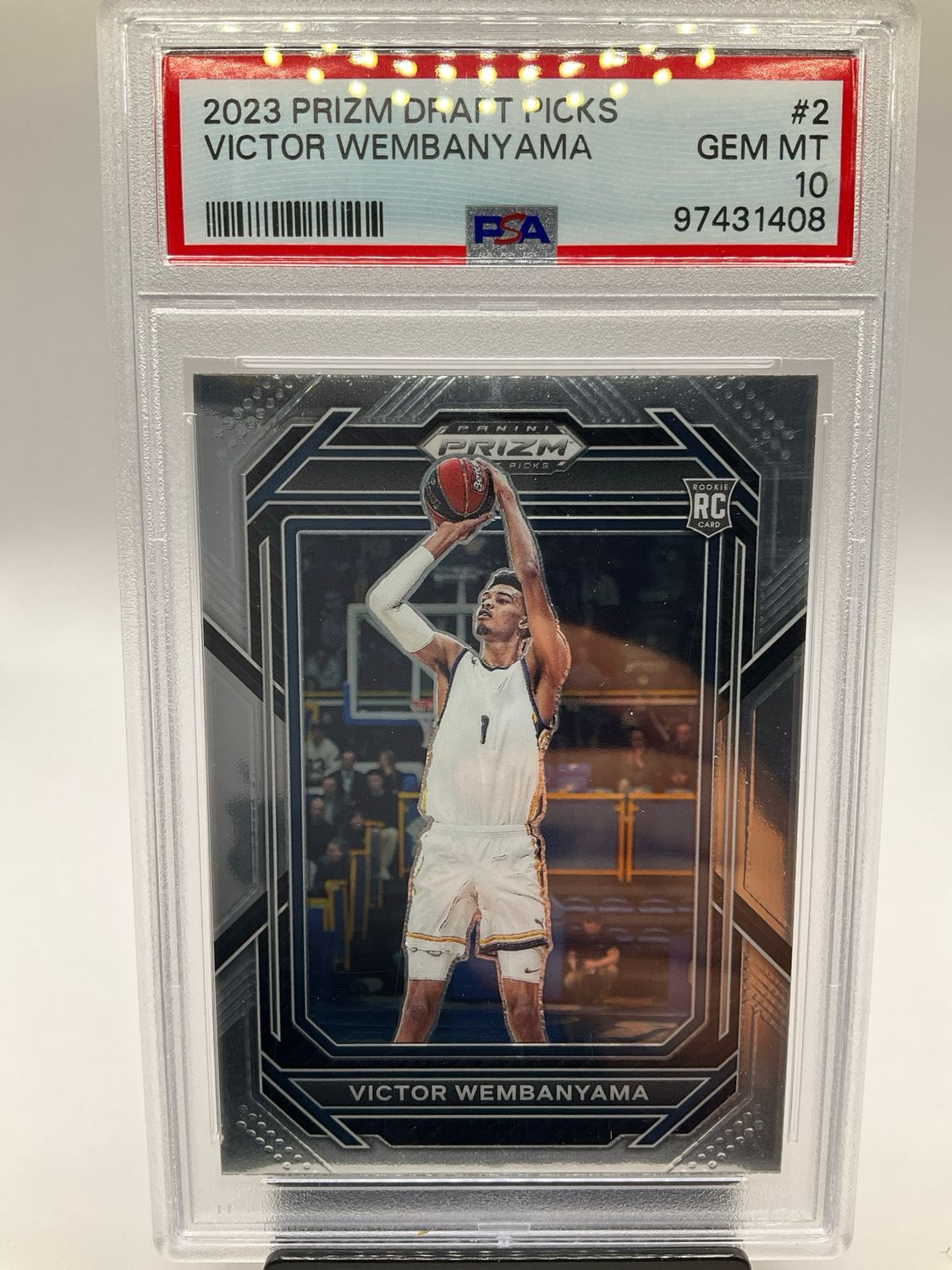 2023 PRIZM DP VICTOR WEMBANYAMA PSA 10