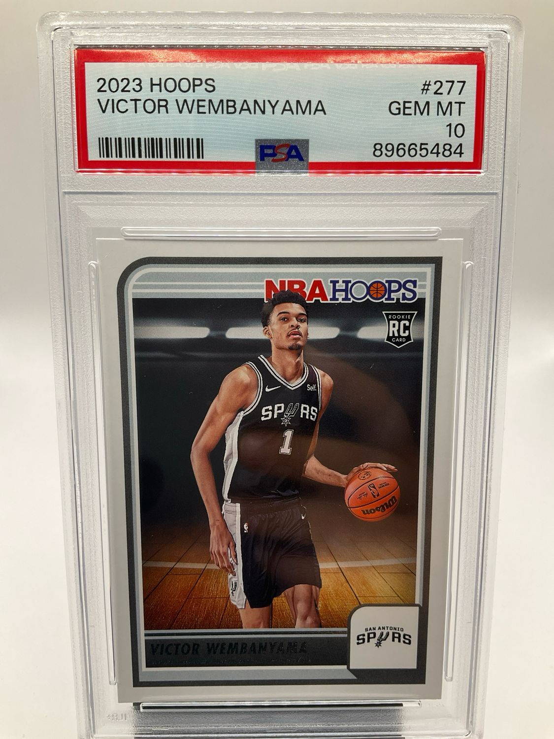 2023 HOOPS VICTOR WEMBANYAMA PSA 10