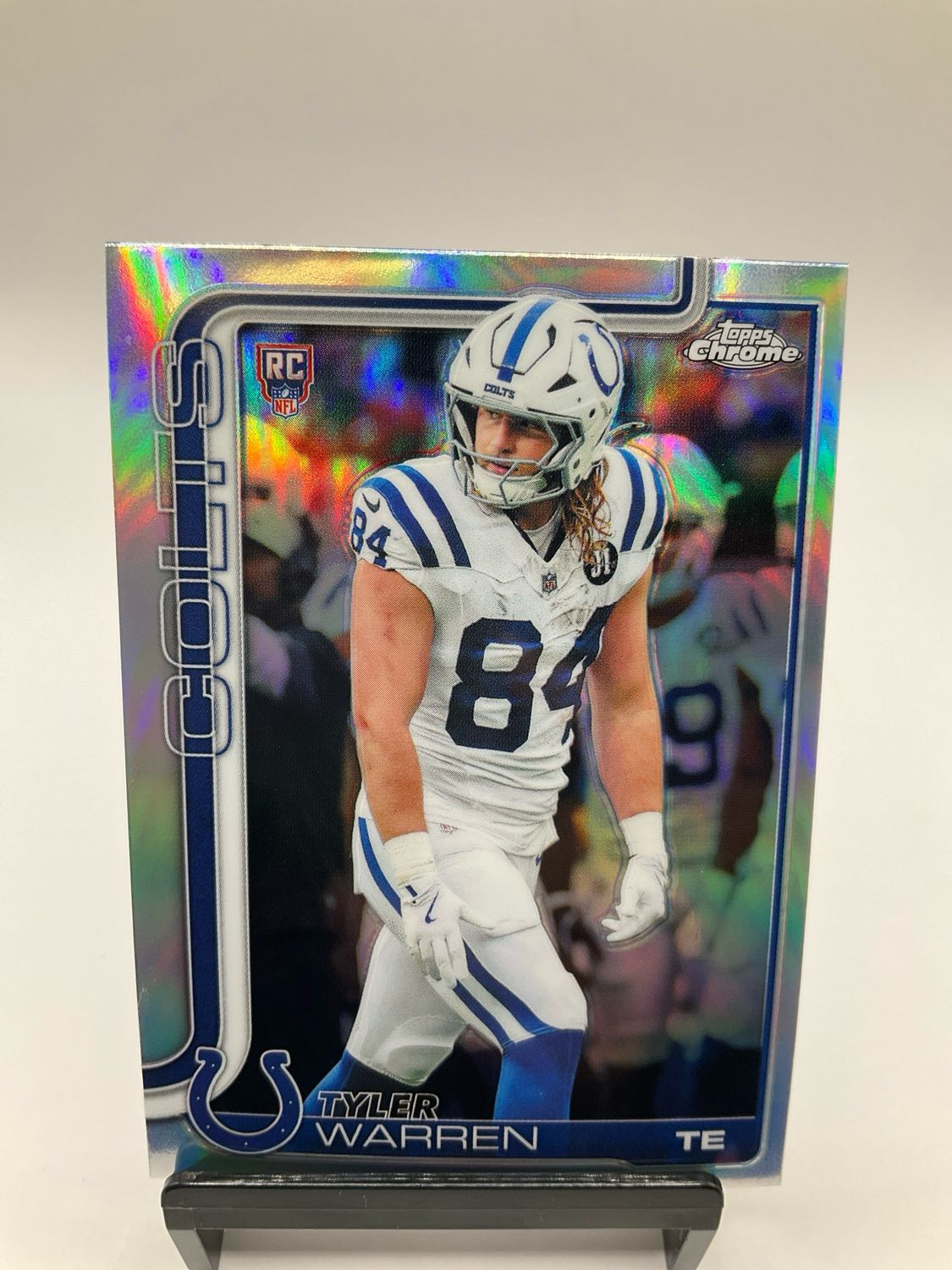 2025 TOPPS CHROME TYLER WARREN REFRACTOR NO. 346