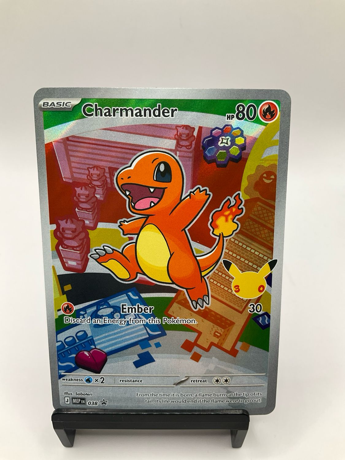 2026 POKEMON CHARMANDER FIRST PARTNER COLLECTION MEP 38