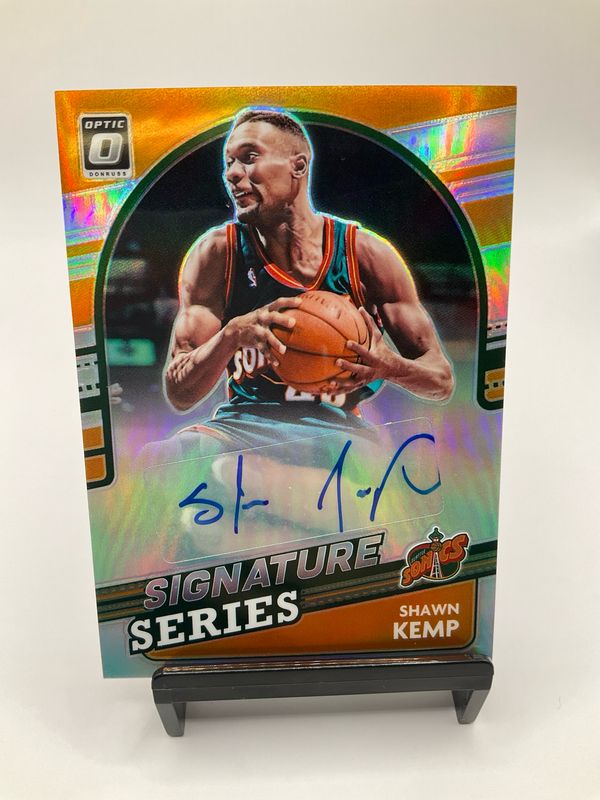 2021 OPTIC SHAWN KEMP SIGNATURE SERIES HOLO AUTO NO. SS-SKP