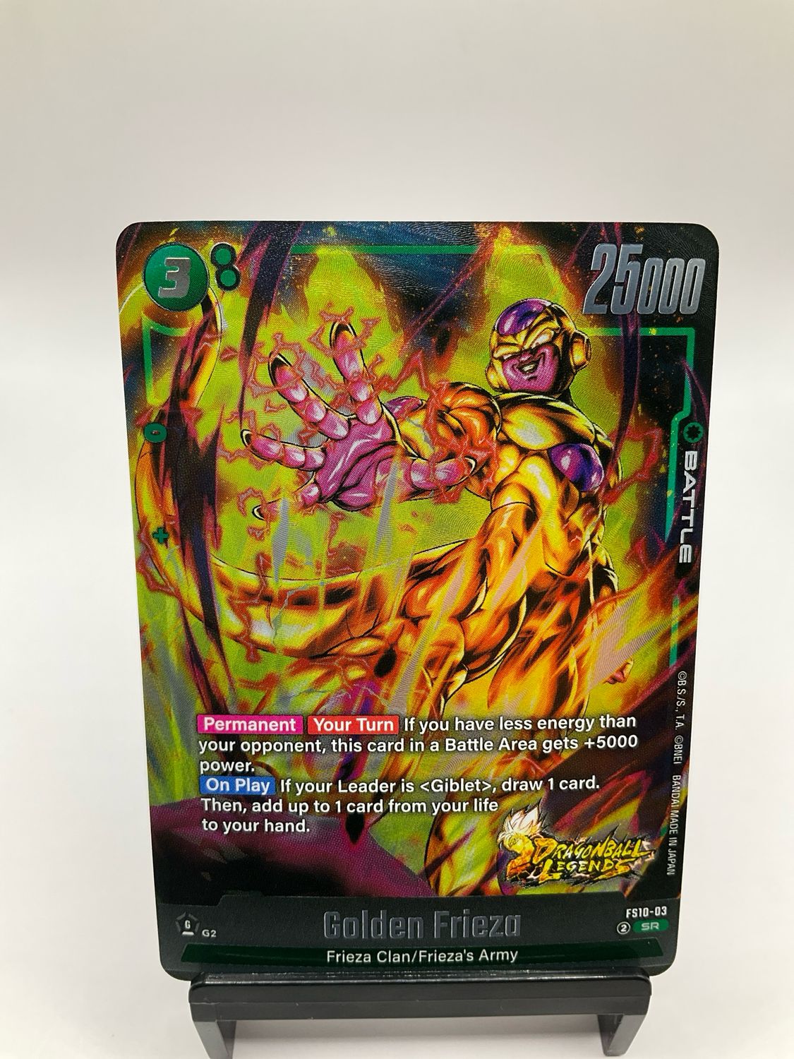 Golden Frieza (Bonus Pack Alternate Art) - Starter Deck 10: Giblet (FS10)