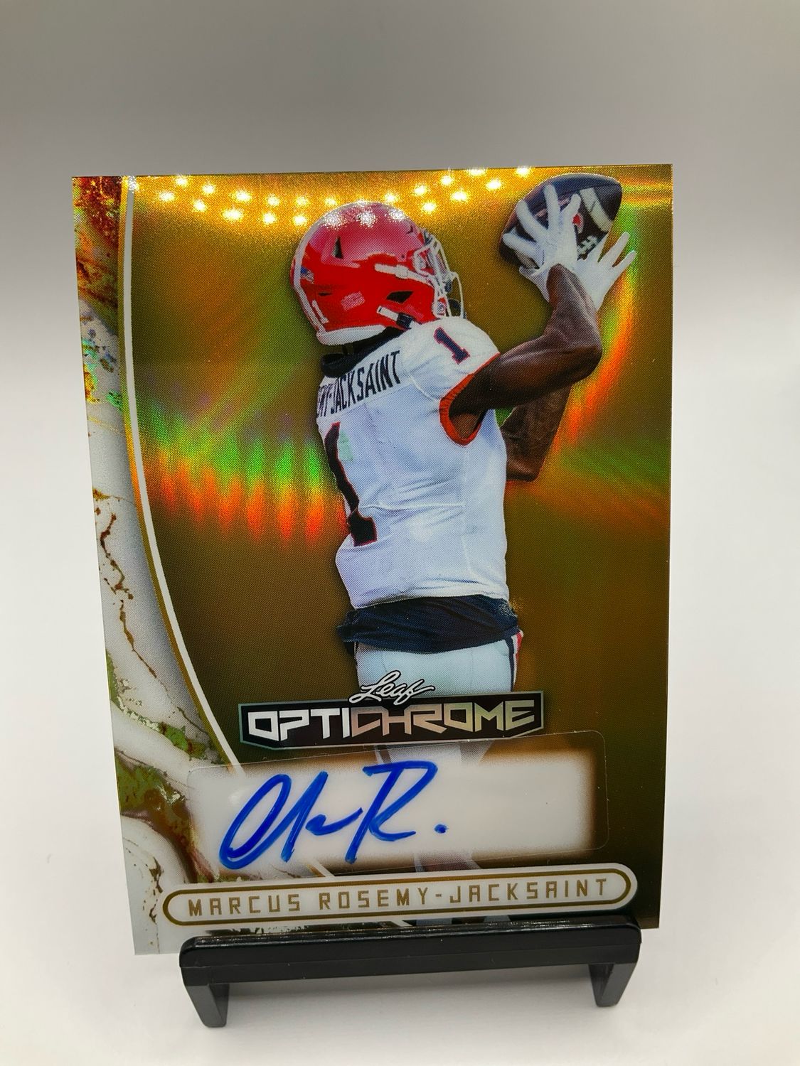 2026 LEAF OPTICHROME MARCUS ROSEMY-JACKSAINT 1/1 AUTO NO. BA-MRJ