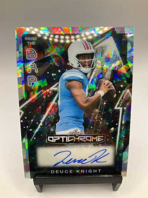 2026 LEAF OPTICHROME DEUCE KNIGHT /10 AUTO NO. RA-DK1