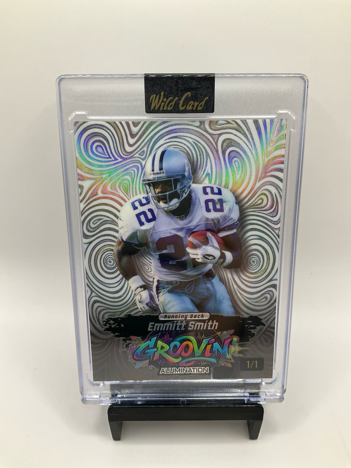 2026 WILD CARD ALUMINATION EMMITT SMITH GROOVIN 1/1 JGRWT5-ES