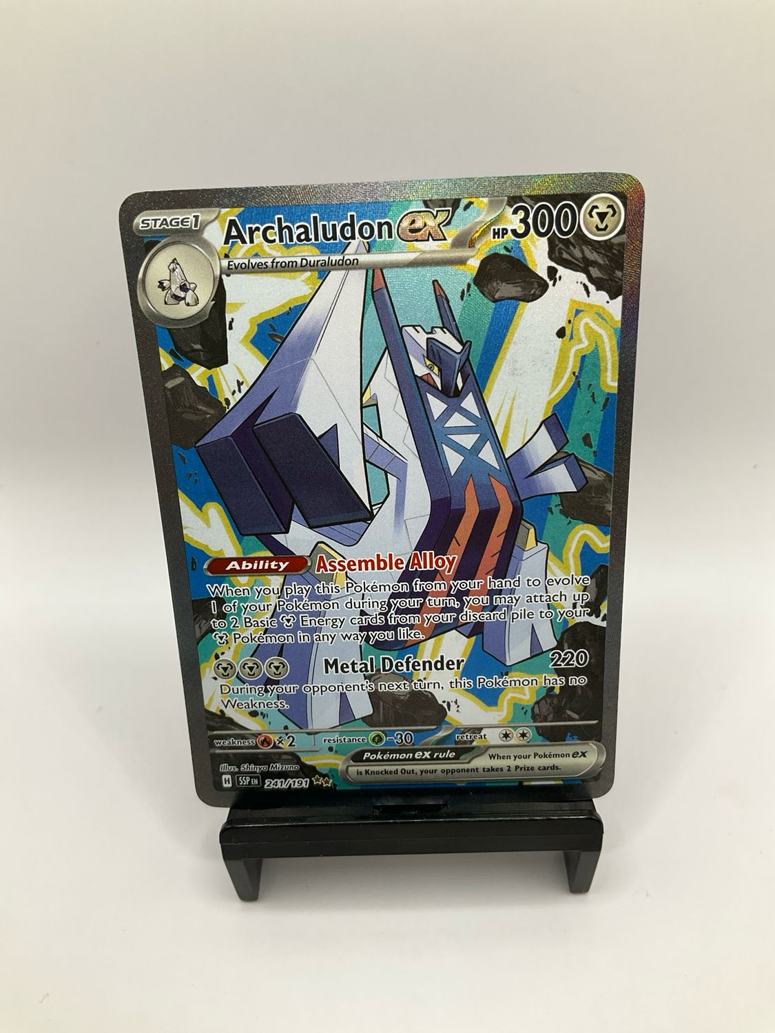 2024 POKEMON ARCHALUDON EX 241/191