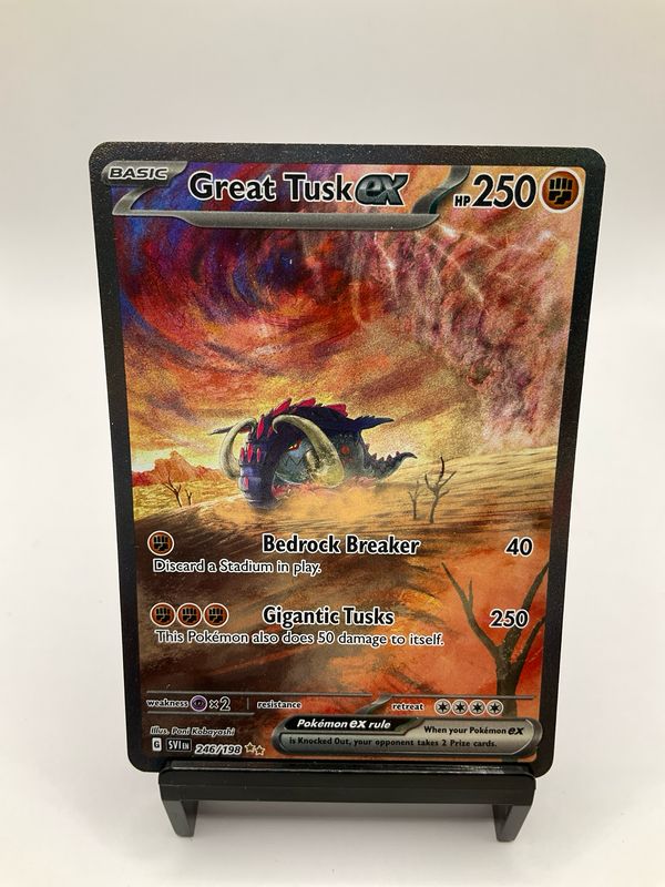 2023 POKEMON GREAT TUSK EX 246/198