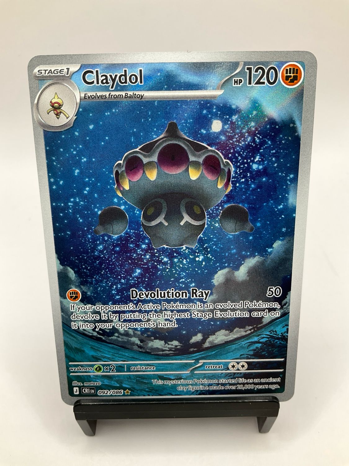 2023 POKEMON CLAYDOL 092/086