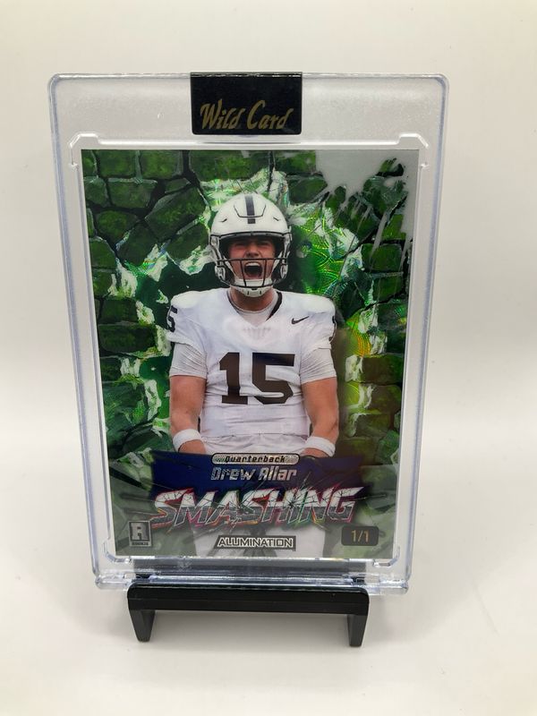 2026 WILD CARD JUST THE HITS DREW ALLAR SMASHING 1/1 SCOPE JSMGR1-DA