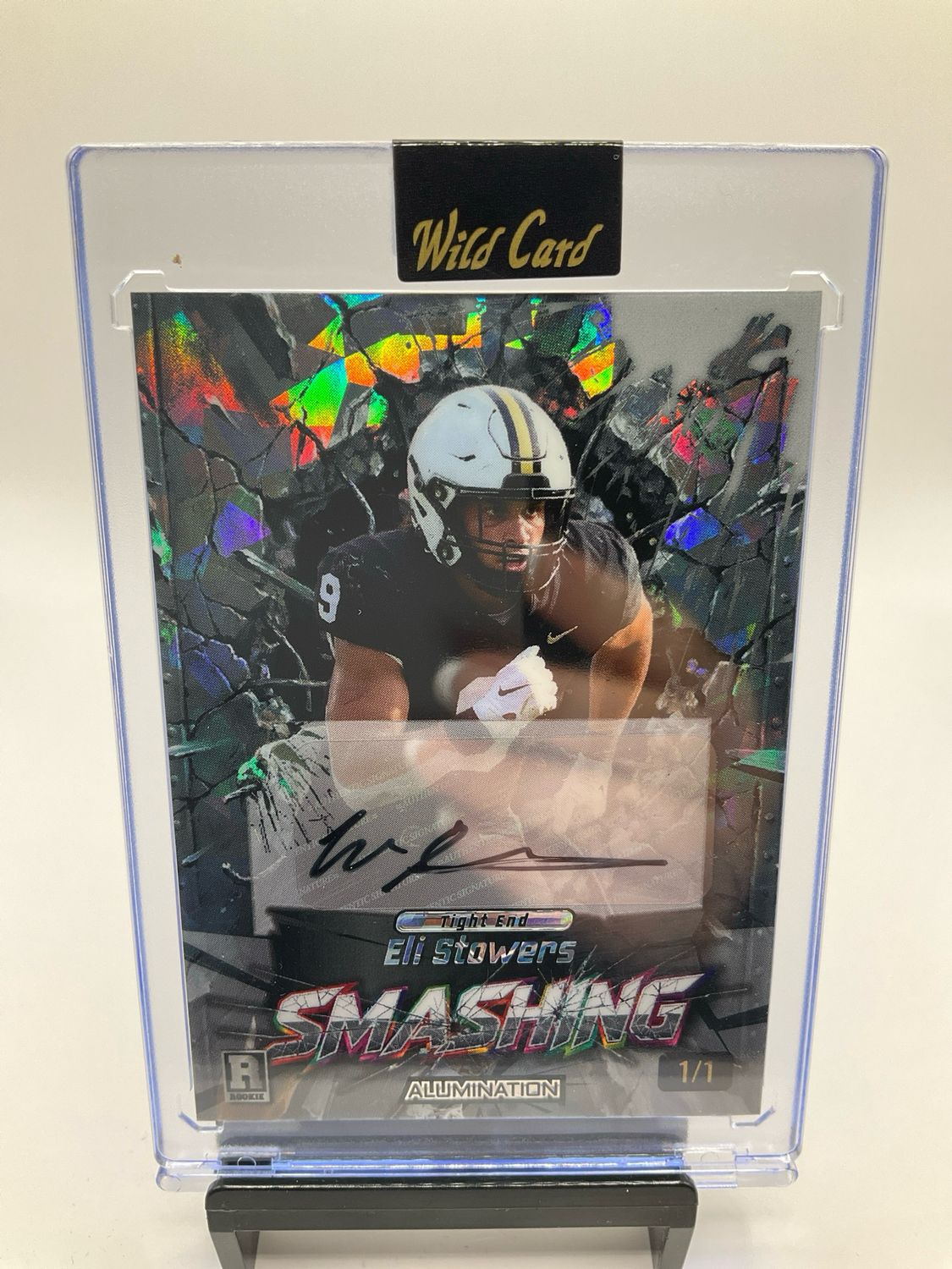 2026 WILD CARD JUST THE HITS ELI STOWERS SMASHING 1/1 AUTO JSMBK5-ESA