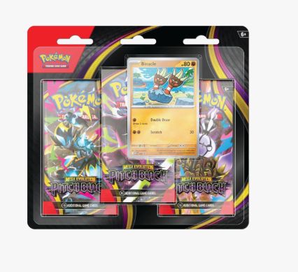 MEGA EVOLUTION PITCH BLACK THREE-PACK BLISTER